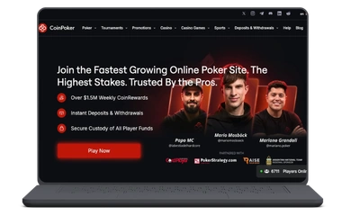 CoinPoker account login